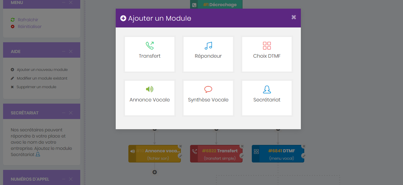 ajout de modules svi